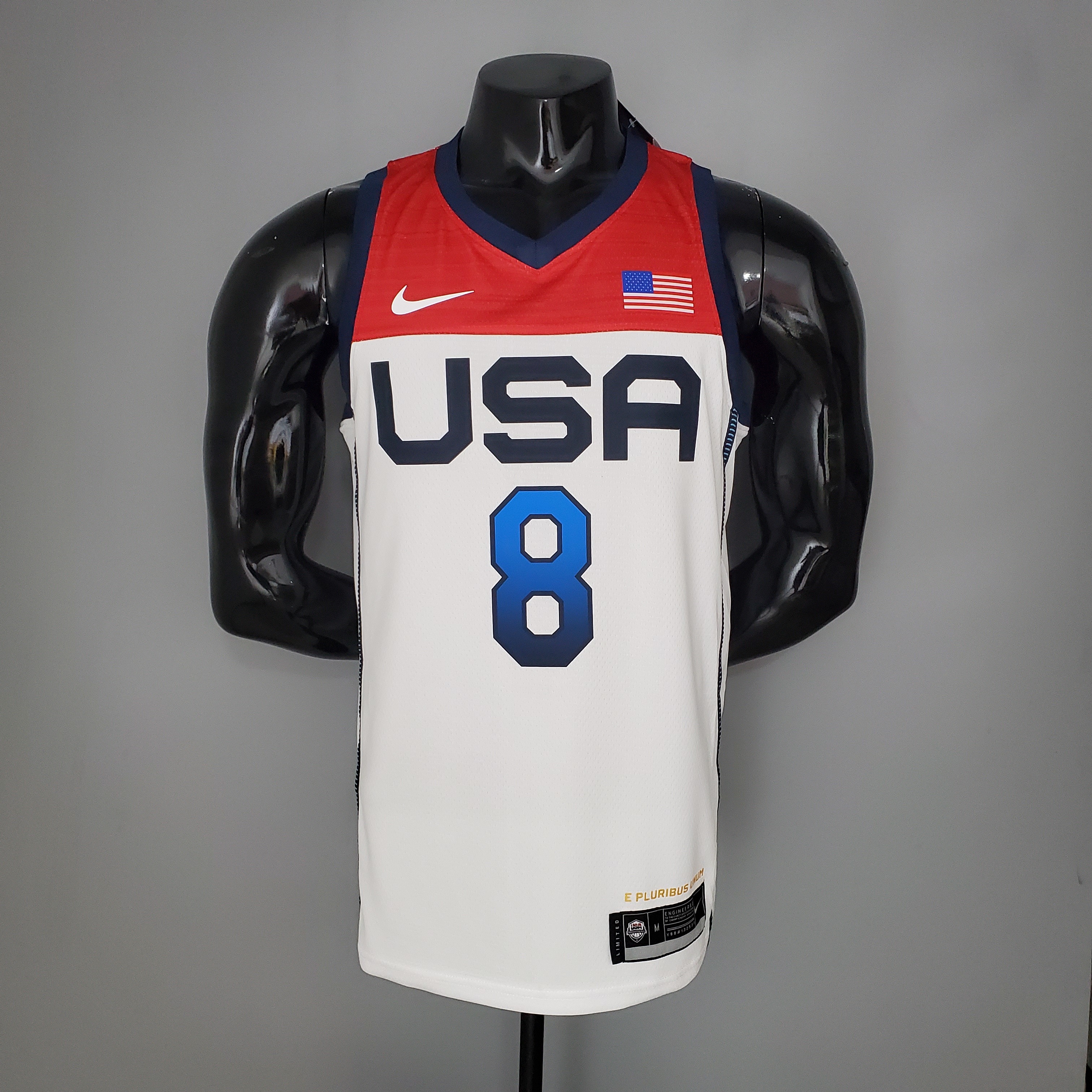 2021 Olympic Games MIDDLETON#8 USA Team USA White Red NBA Jersey S-XXL