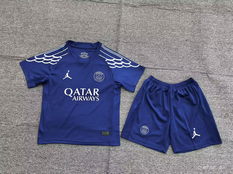 24-25 Paris Fourth Kids Cheap Soccer Jerseys Yupoo