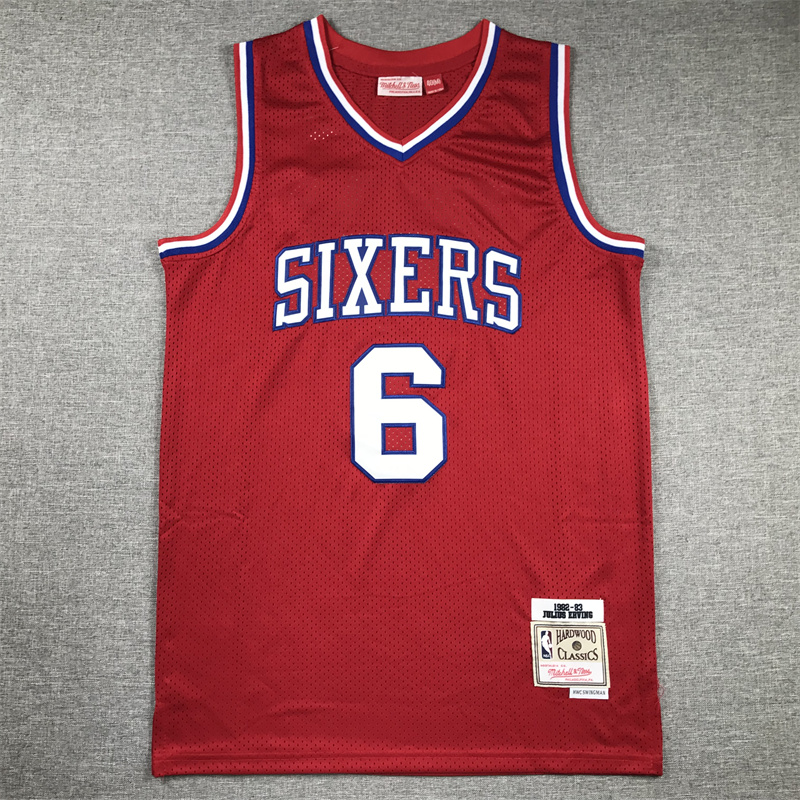 76ers #6 Retro Embroidery
