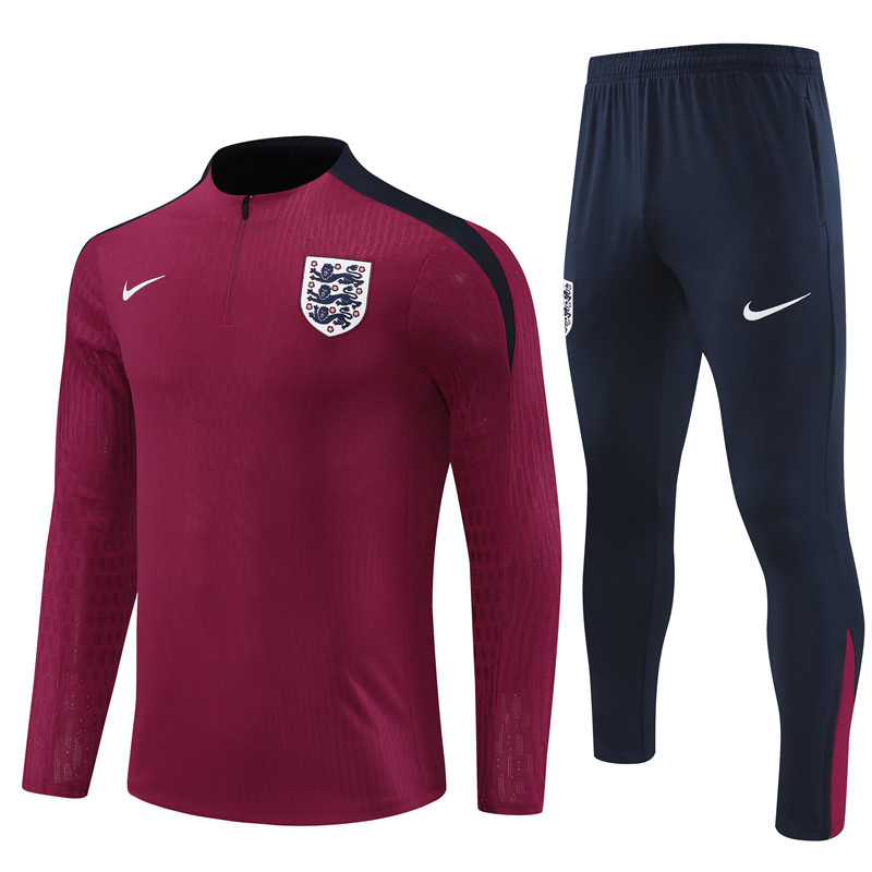 2024 England Player Long Sleeve Training Suit Yupoo
