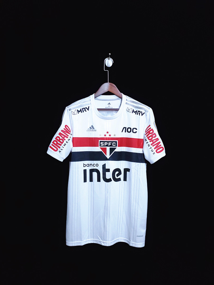 20-21 São Paulo home all sponsors S-3XL