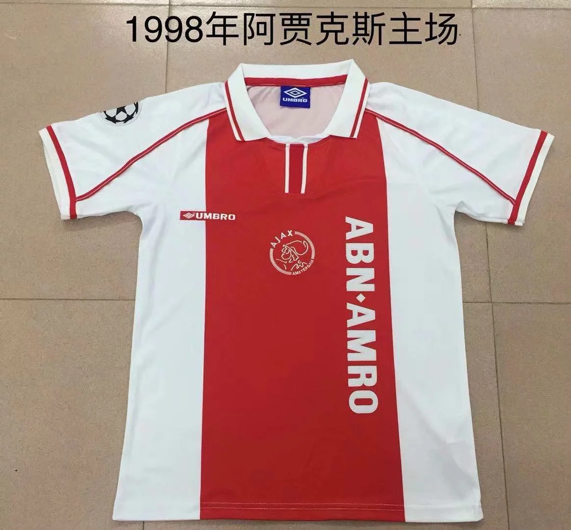 1998 ajax retro soccer jersey yupoo