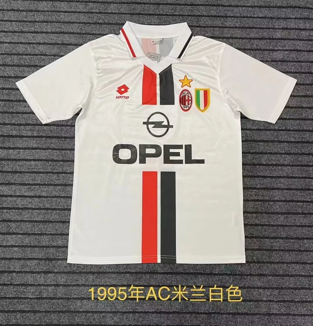 1995 AC Milan Away Retro Soccer Jerseys Yupoo
