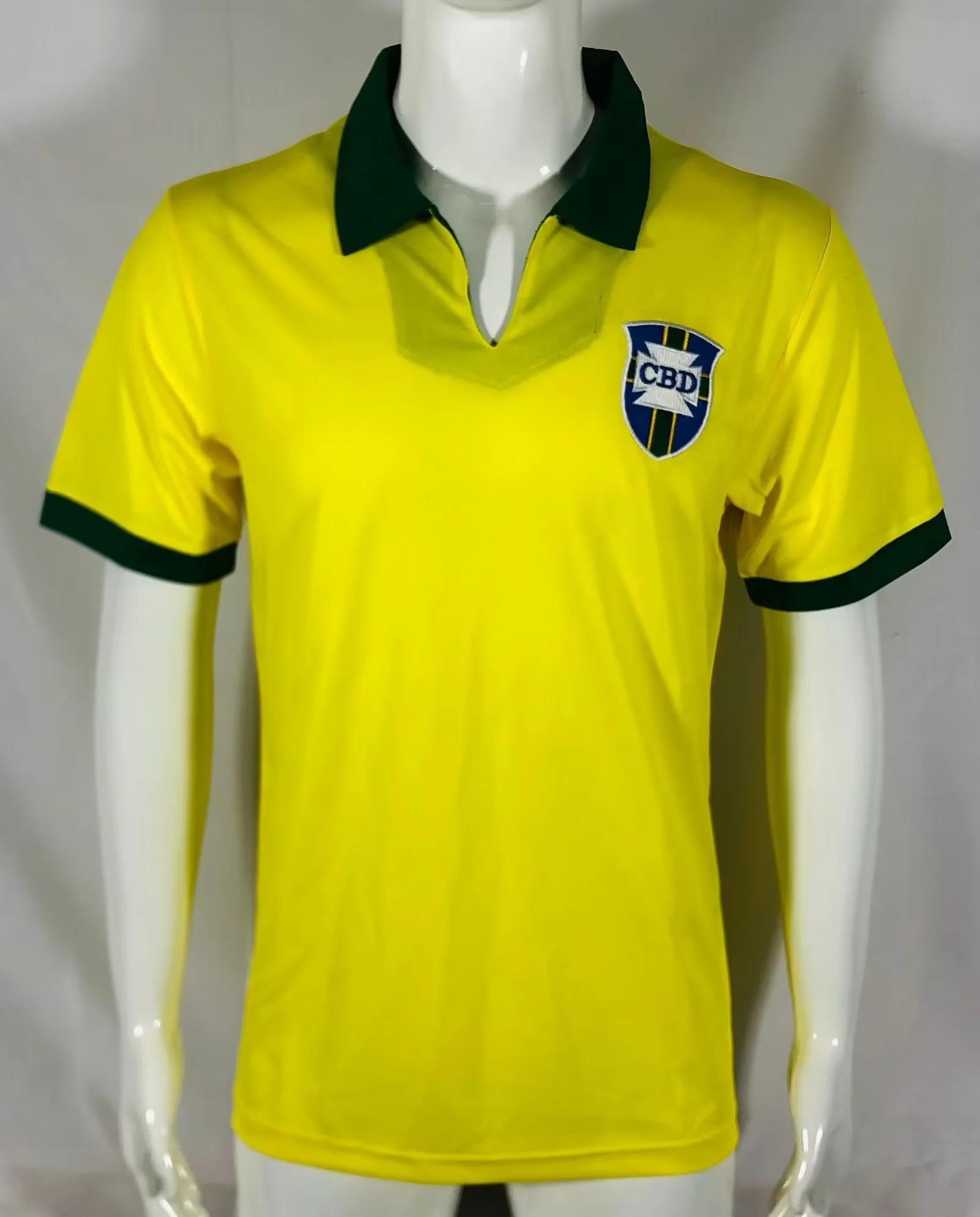 1950-66 Brazil Home Retro Soccer Jerseys Yupoo