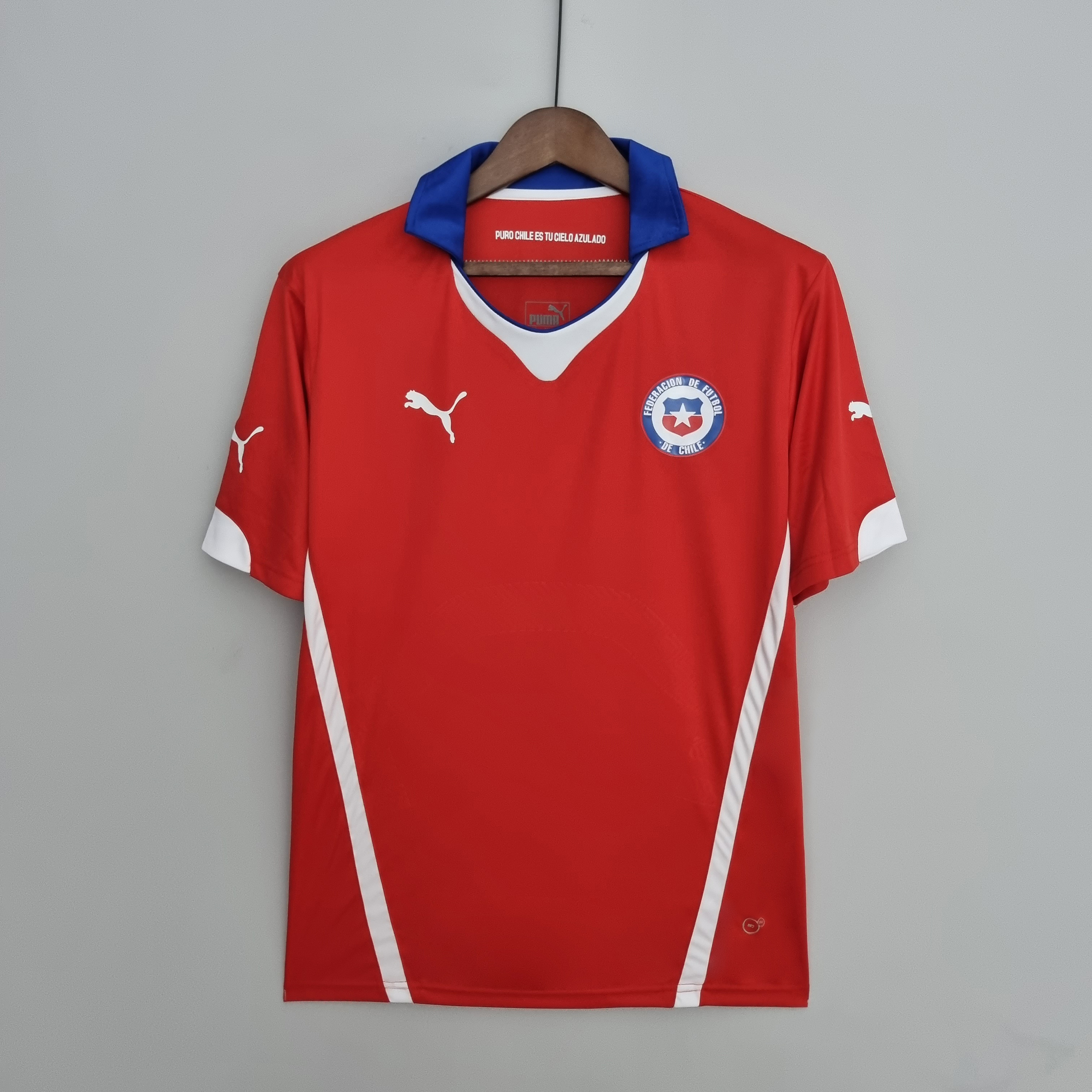 2014 Chile Home Retro Soccer Jerseys Yupoo
