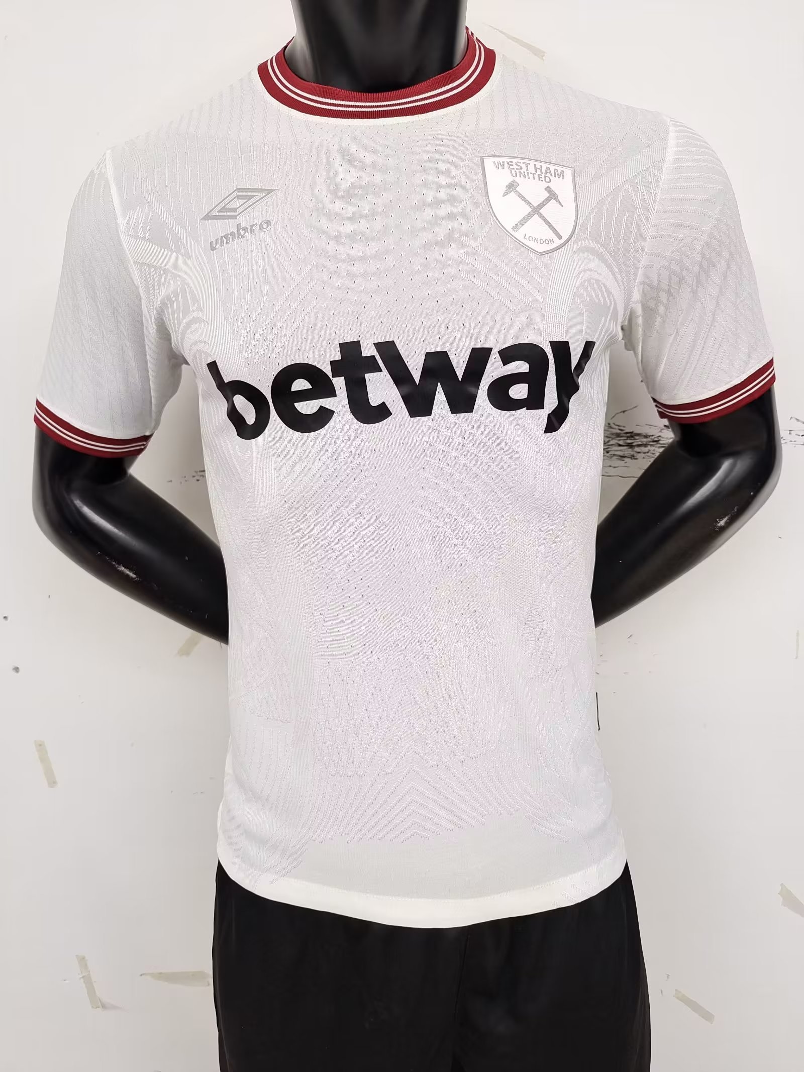 23-24 West Ham Away Player Version Soccer Jerseys Yupoo