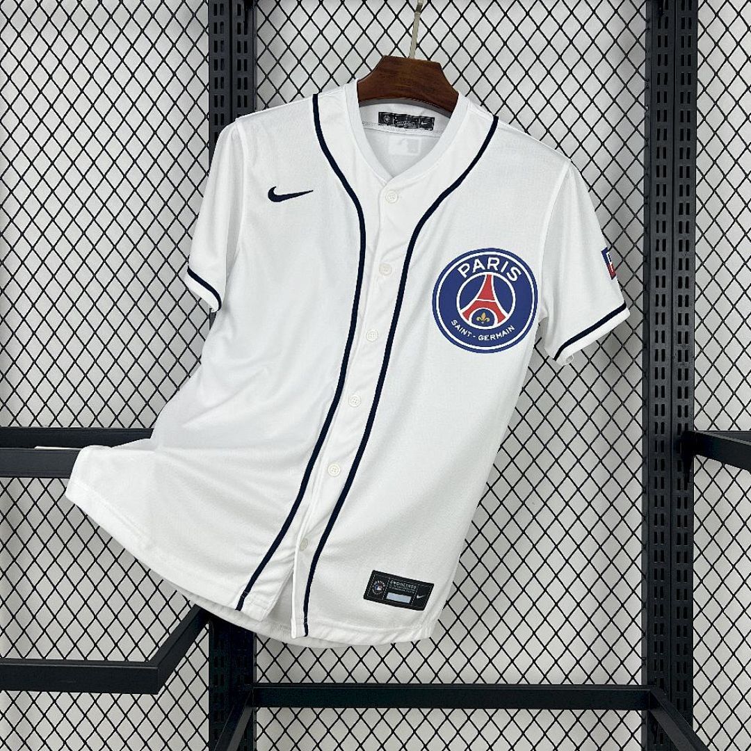 Paris Saint-Germain 2025/26 US Pack White Jersey
