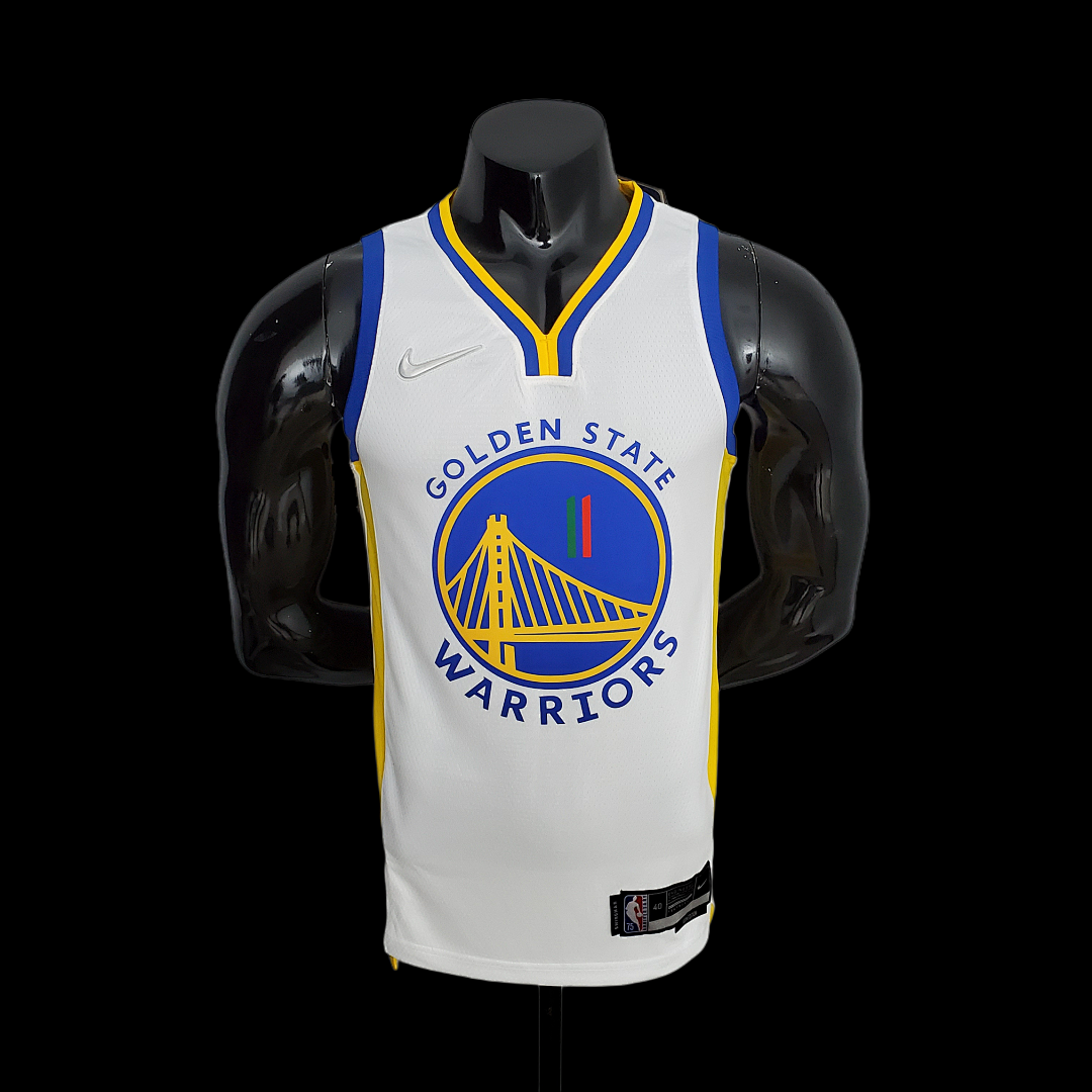 75th Anniversary Golden State Warriors Thompson #11 Mexico Edition White NBA Jersey S-XXL