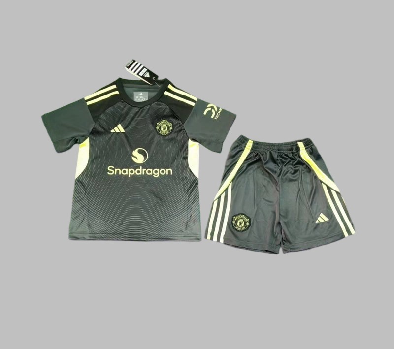25-26 Man United Goalkeeper Kids Cheap Soccer Jerseys Yupoo2