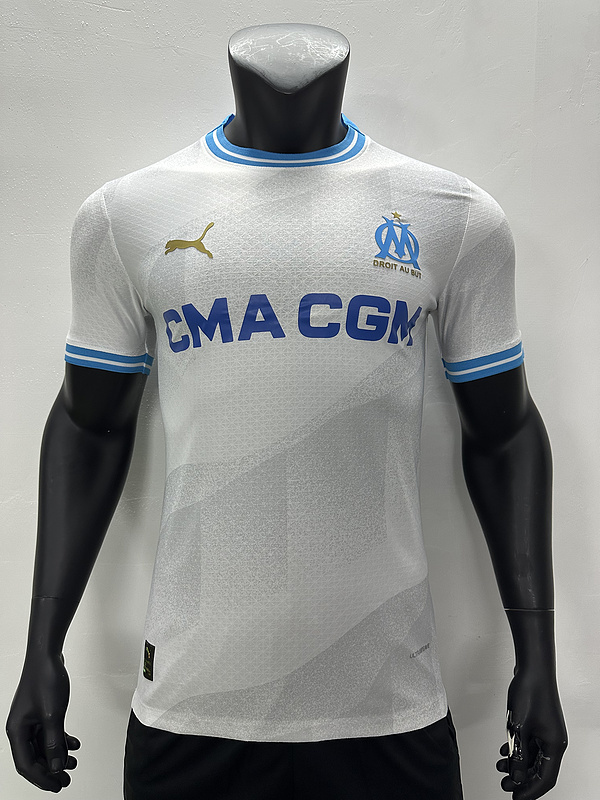 23-24 Marseille Home Player Version Soccer Jerseys Yupoo