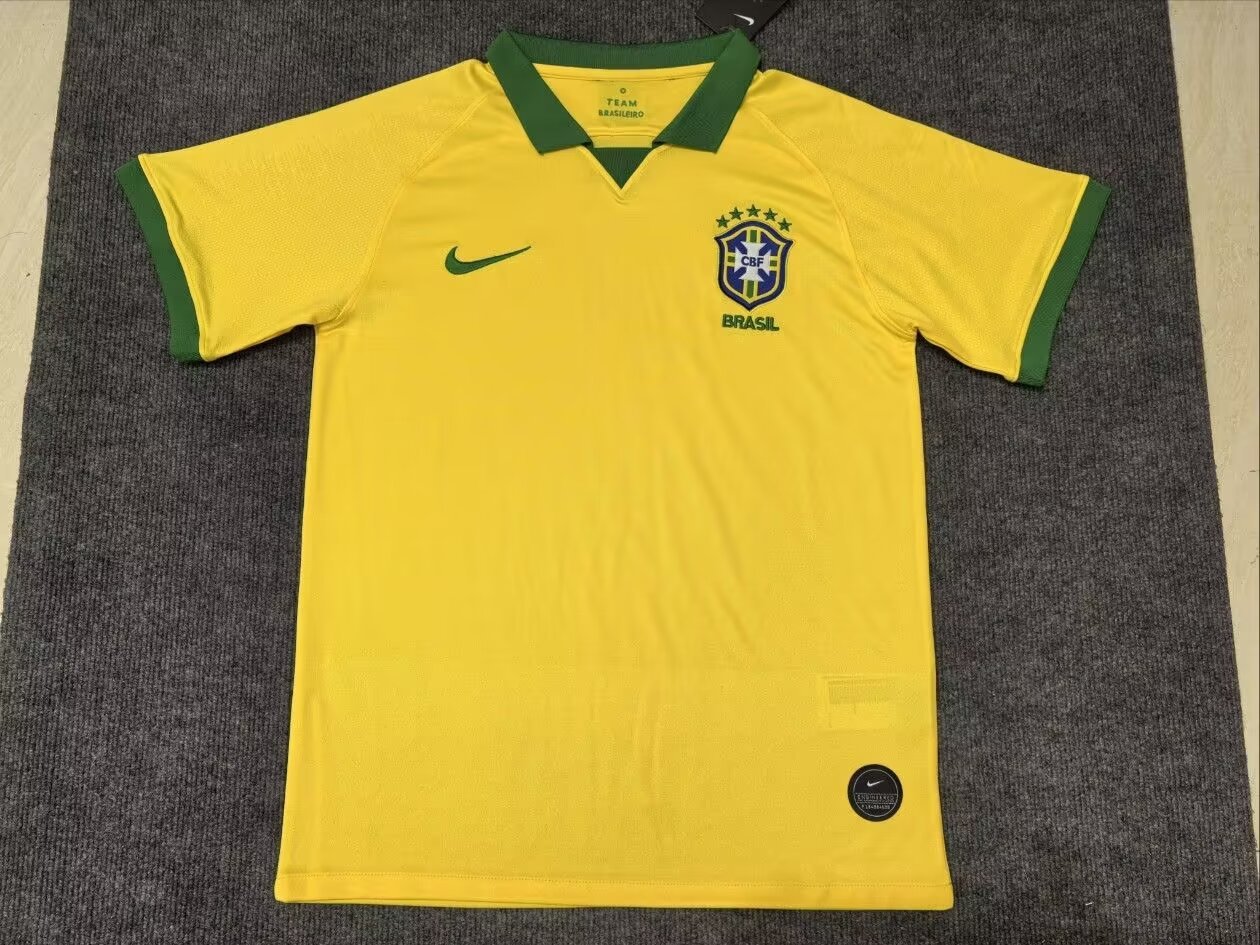 1920 Brazil Home Retro Soccer Jerseys Yupoo