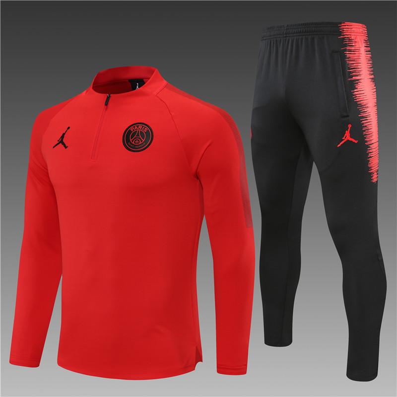 18-19 Paris Retro Long Sleeve Training Suit Yupoo