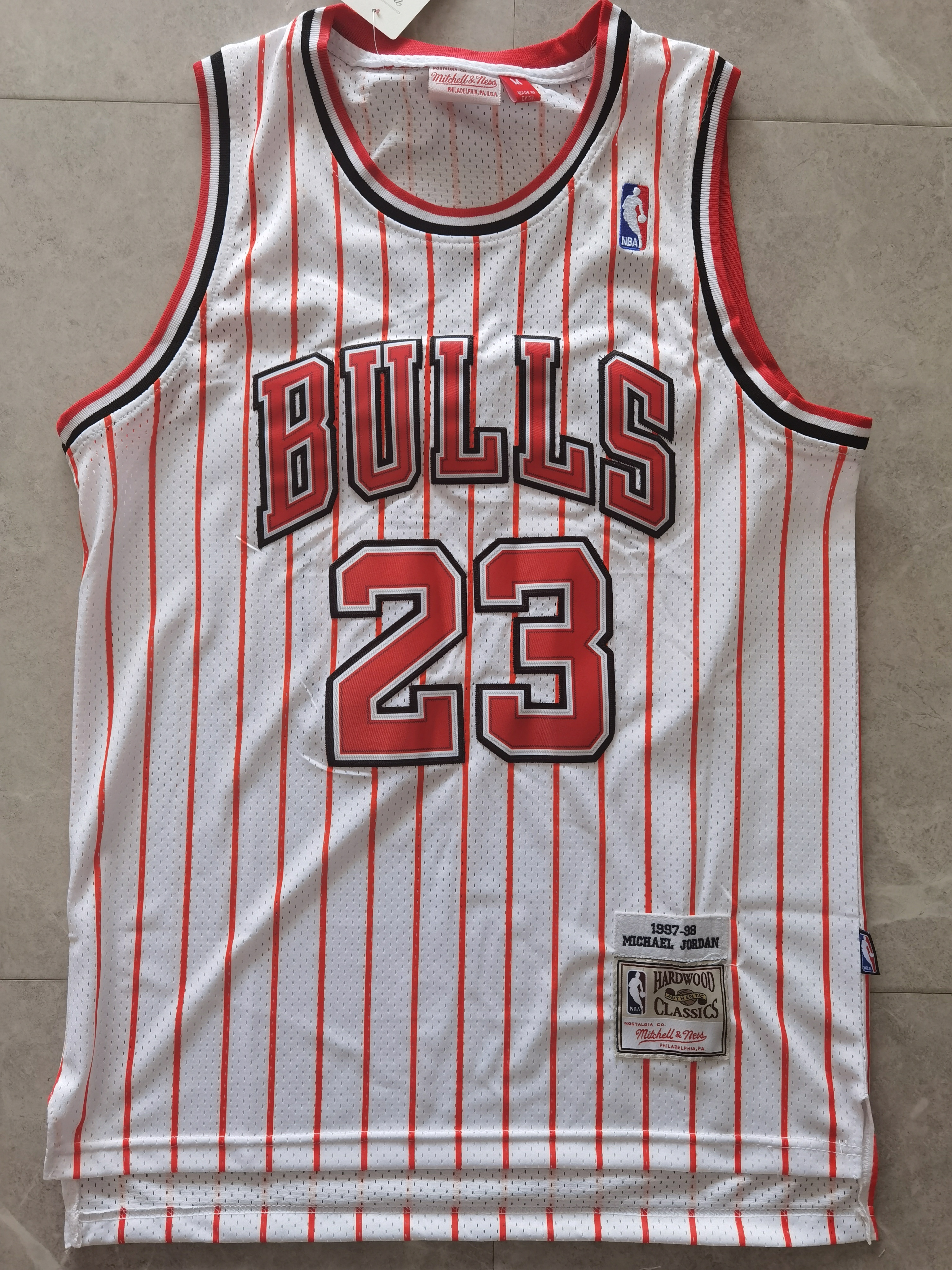 Bulls #23 Retro Embroidery