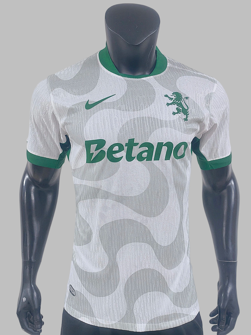 25-26 Sporting Lisbon Away Player Version Cheap Soccer Jerseys Yupoo