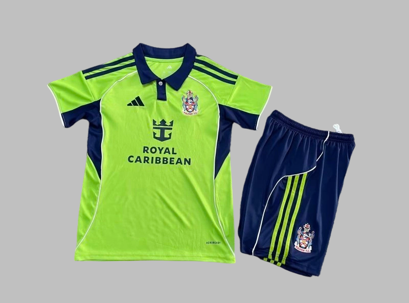 25-26 Fulham Away Kids Cheap Soccer Jerseys Yupoo