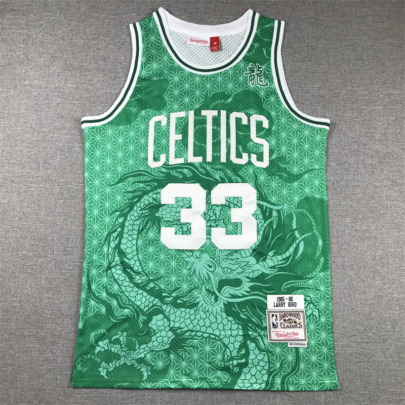 2024 Celtics #33 Embroidery