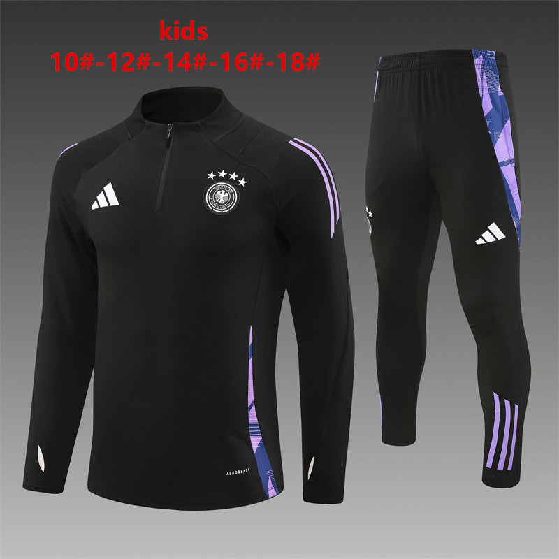 2024 Germany Kids Long Sleeve Training Suit Yupoo