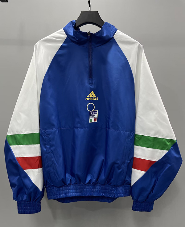23-24 Italy Blue Windbreaker Tracksuit Yupoo