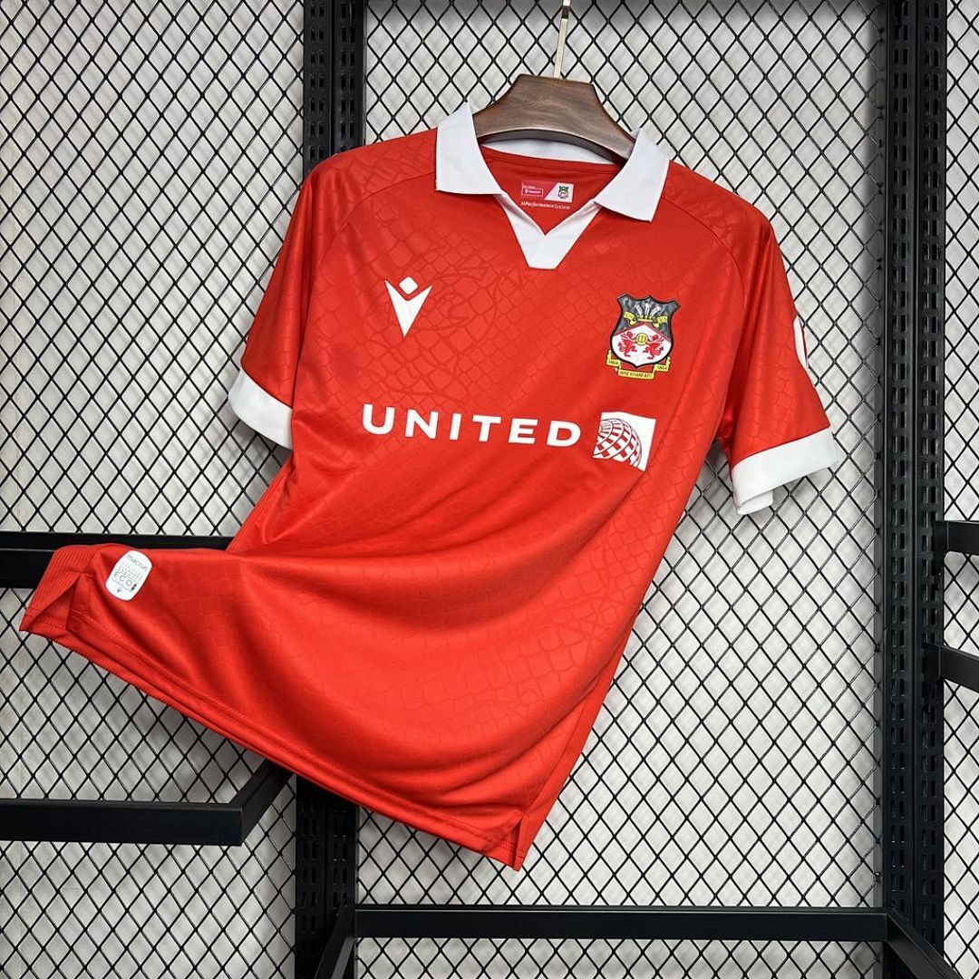 Wrexham 2024/25 Home Jersey S-XXL