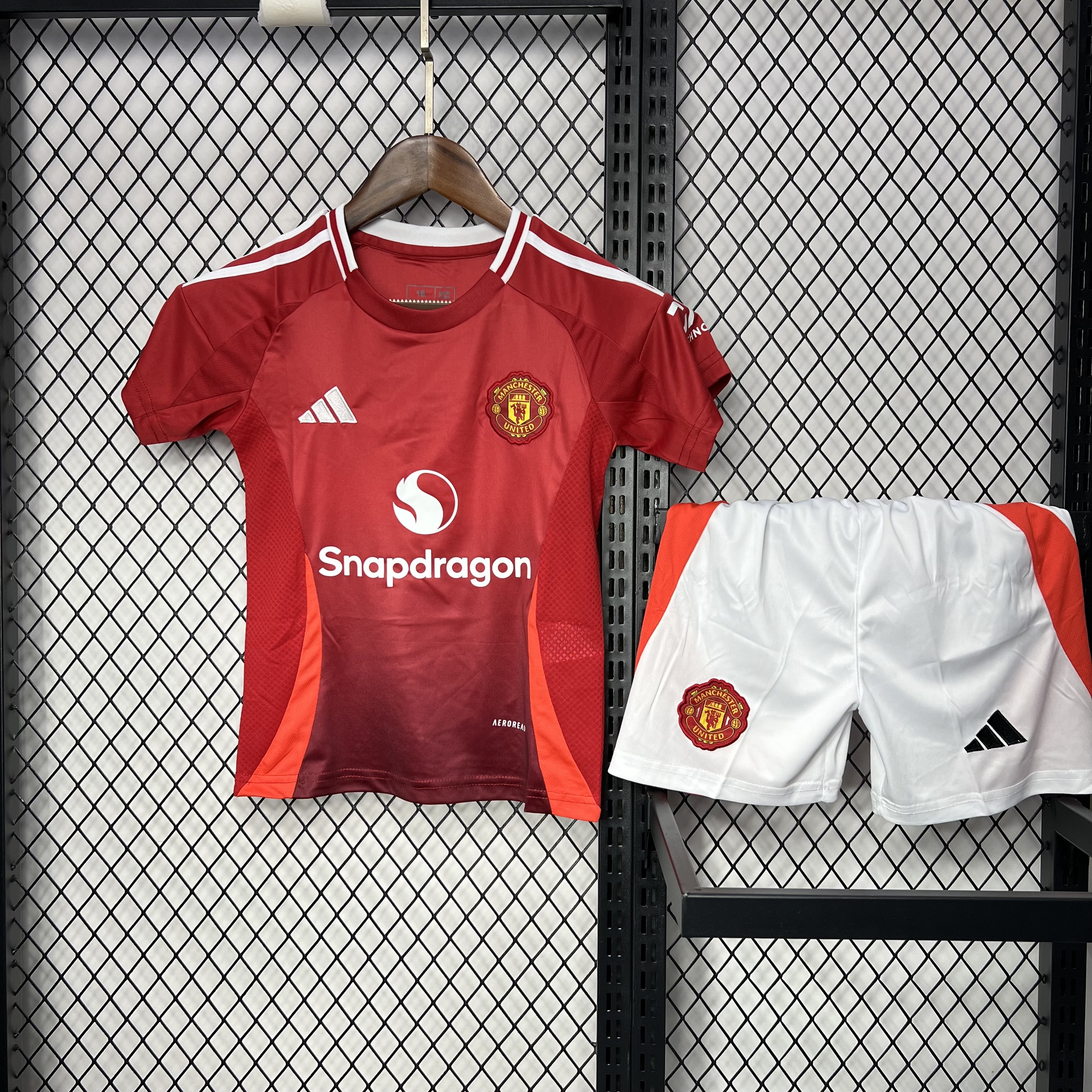 24-25 M-anchester U-nited Home Kids Soccer Jerseys Yupoo
