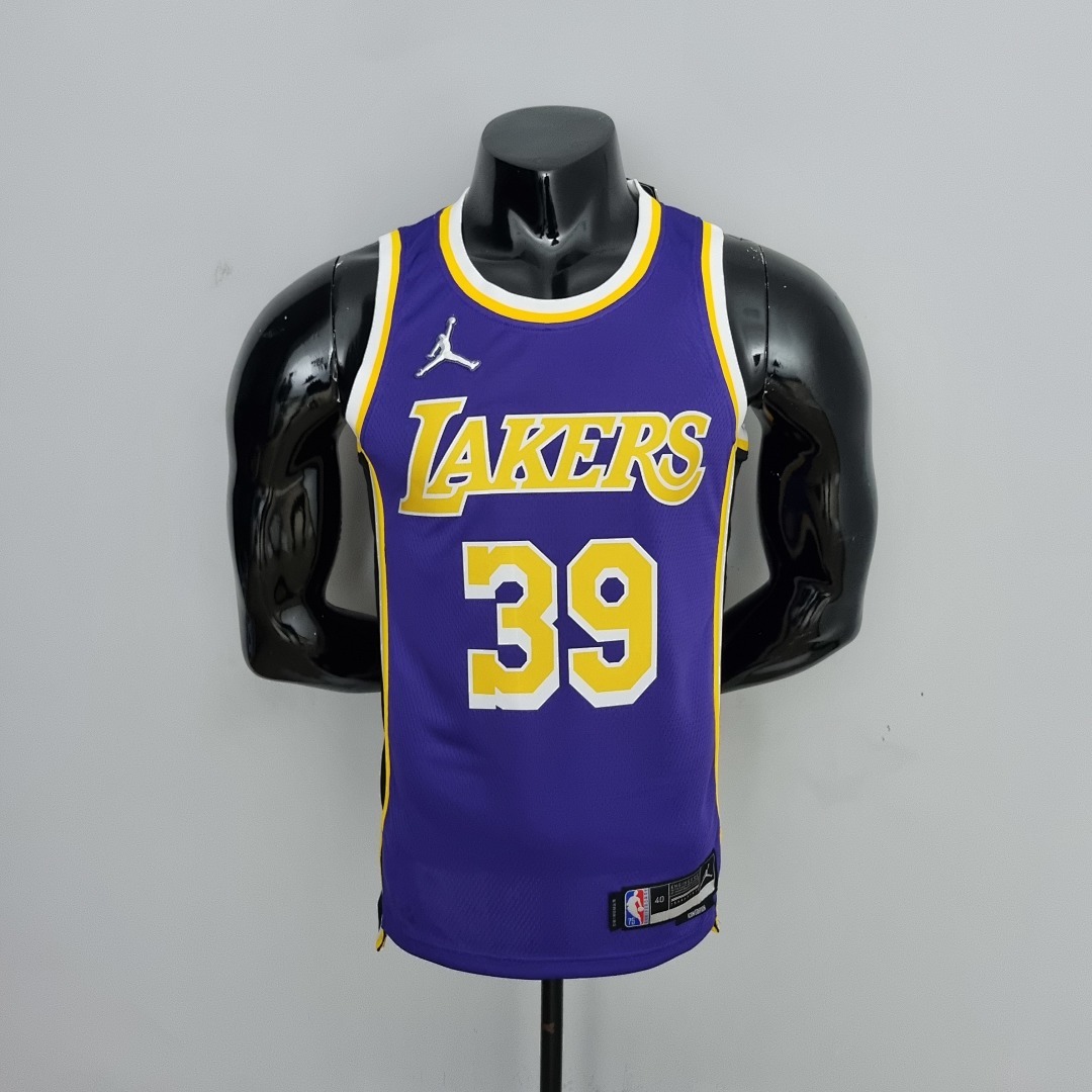 75th Anniversary Howard #39 Los Angeles Lakers Jordan Purple NBA Jersey S-XXL