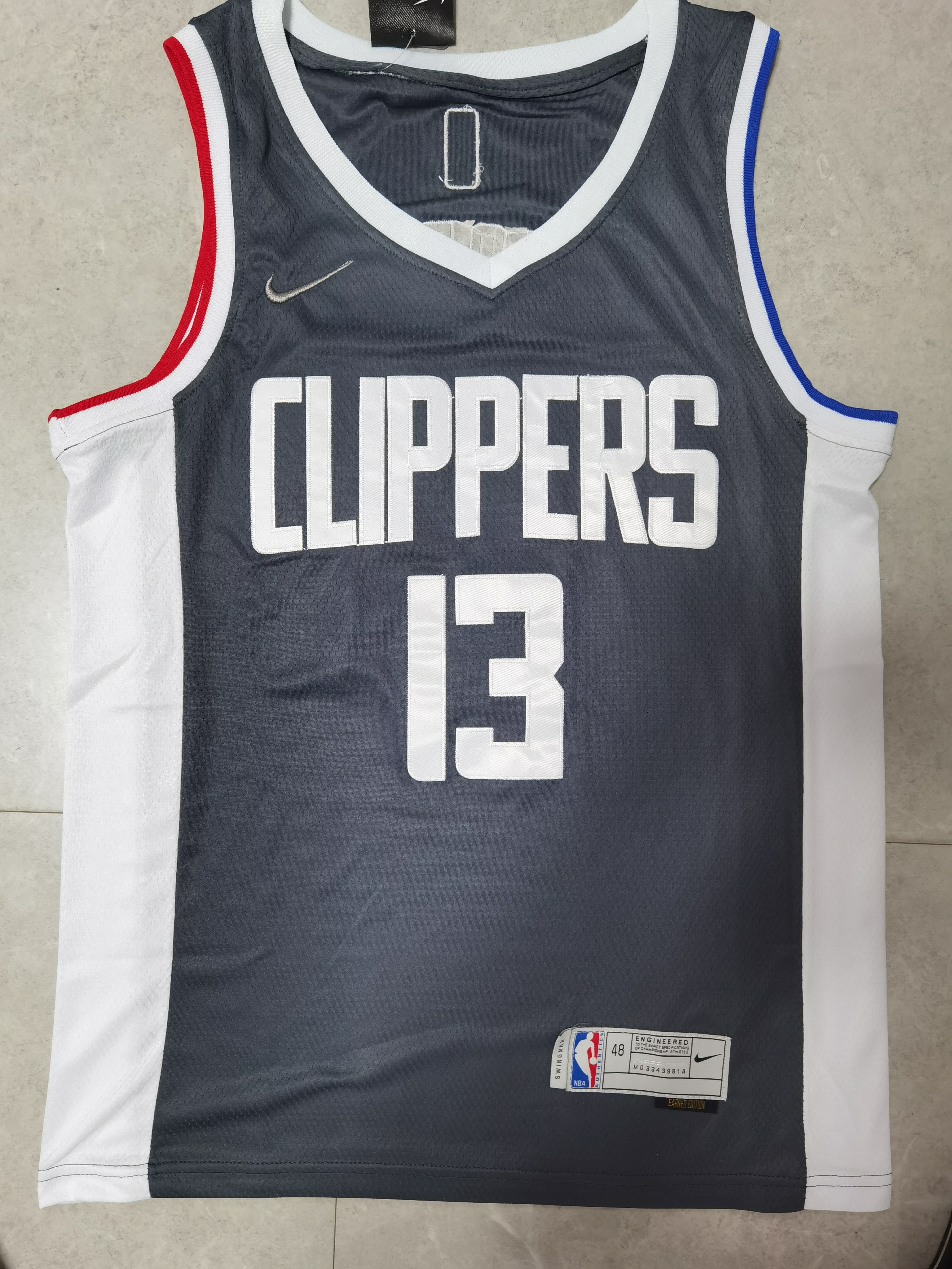 Clippers #13 Embroidery