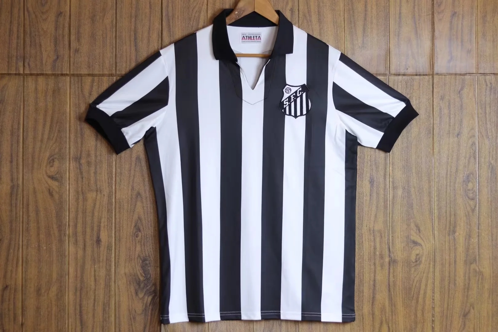 1958 Santos Home Retro Soccer Jerseys Yupoo