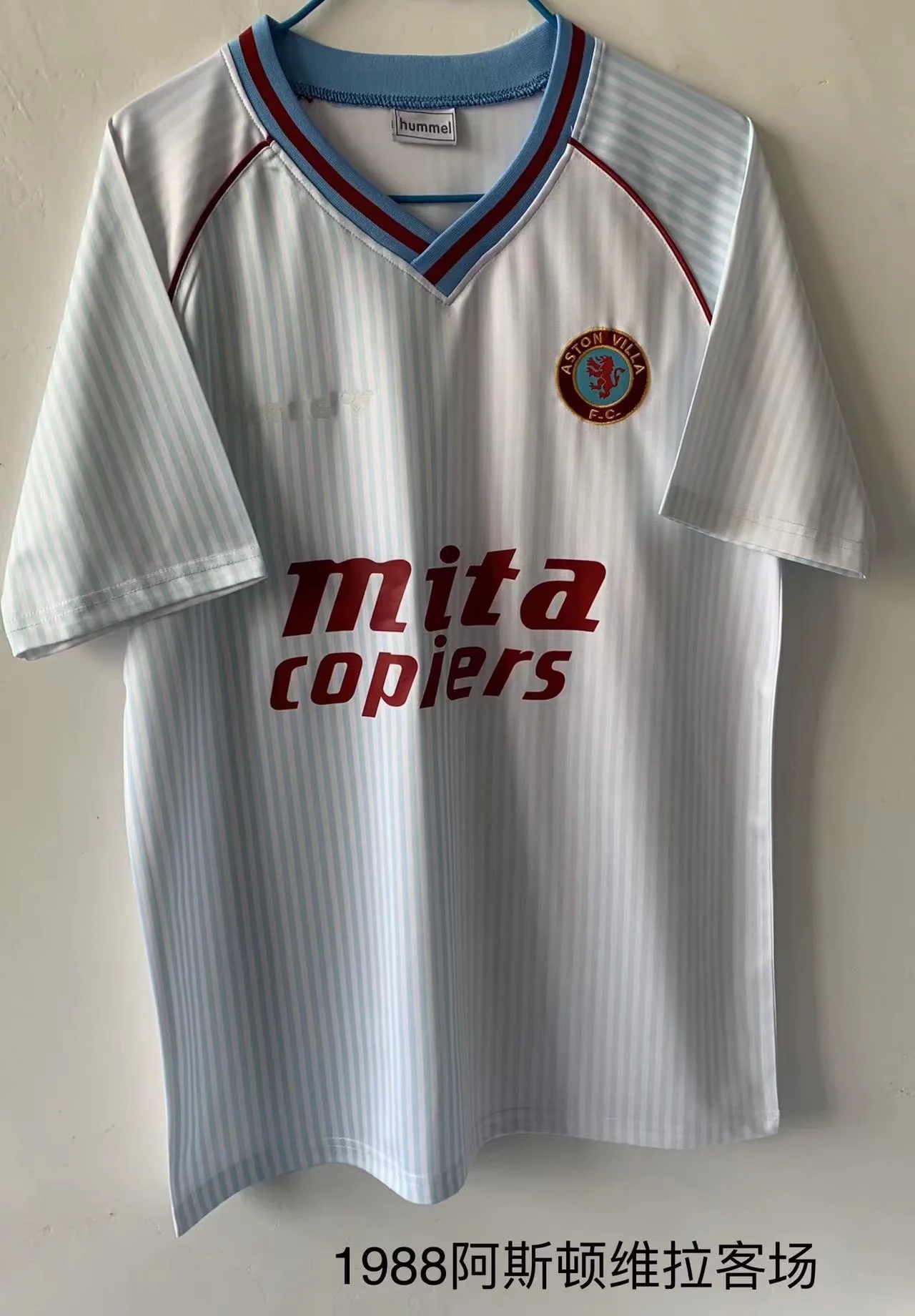 1988 Aston Villa Away Retro Soccer Jerseys Yupoo