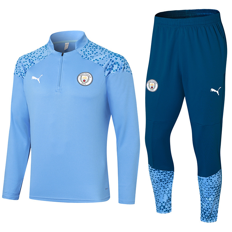 23-24 Manchester City Long Sleeve Training Suit Yupoo