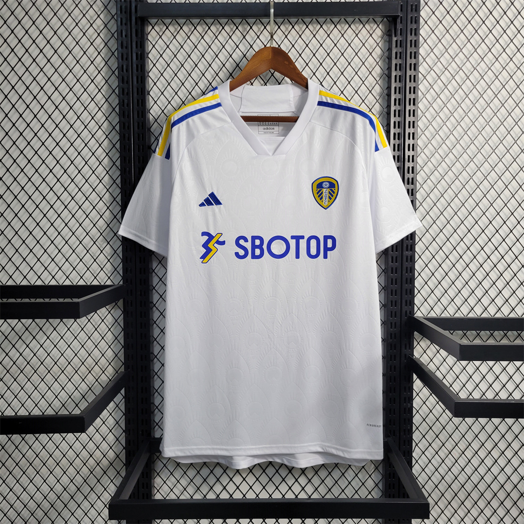 23-24 Leeds United Home Soccer Jerseys Yupoo S-4XL