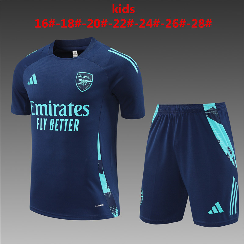 24-25 Arsenal Kids Training Soccer Jerseys Yupoo