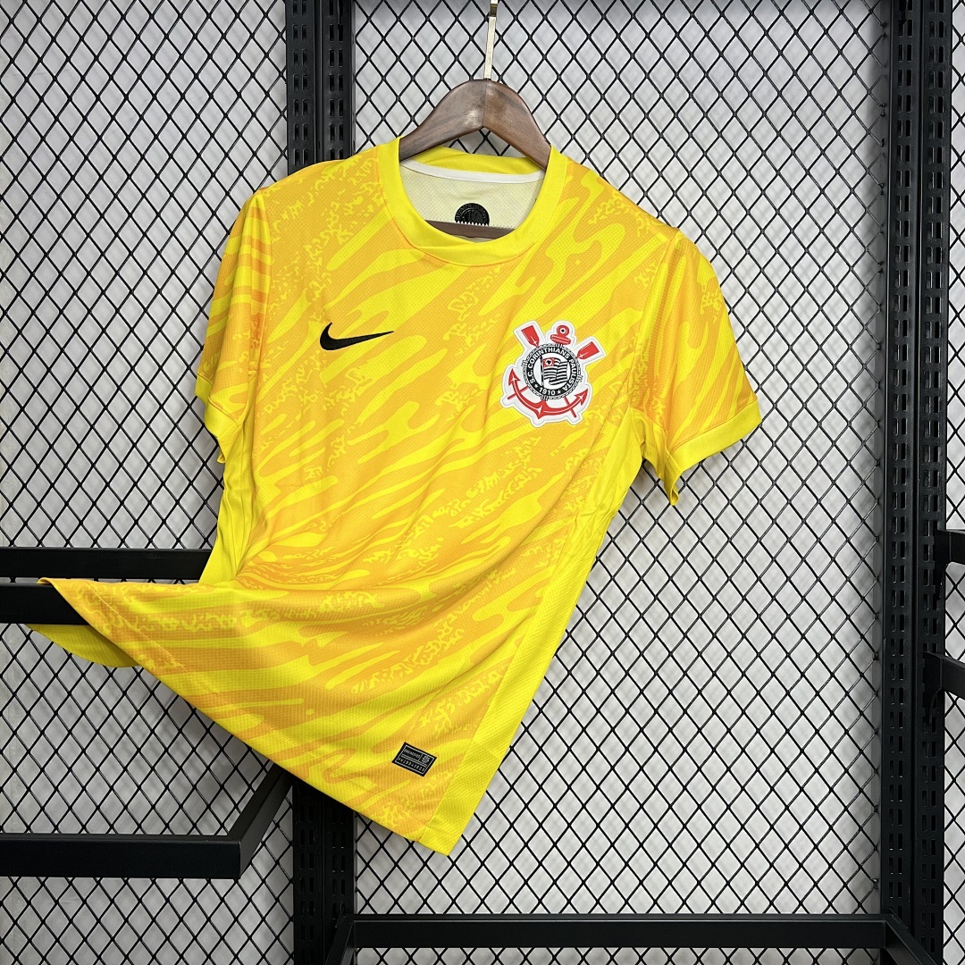 Corinthians 2024/25 Goalkeeper Yellow Jersey