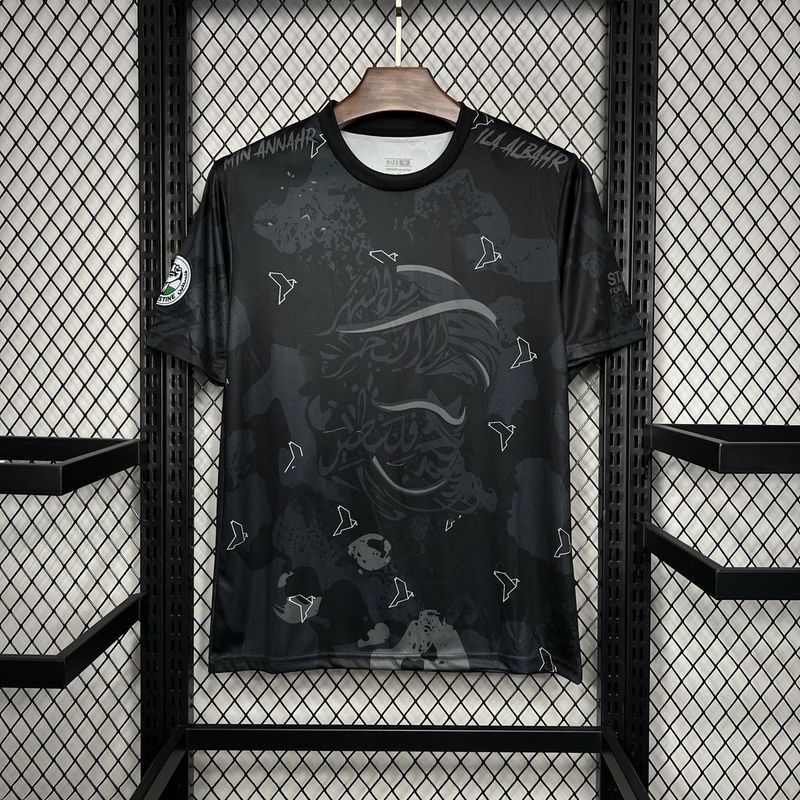 24-25 Palestino Black Special Soccer Jerseys Yupoo  S-4XL