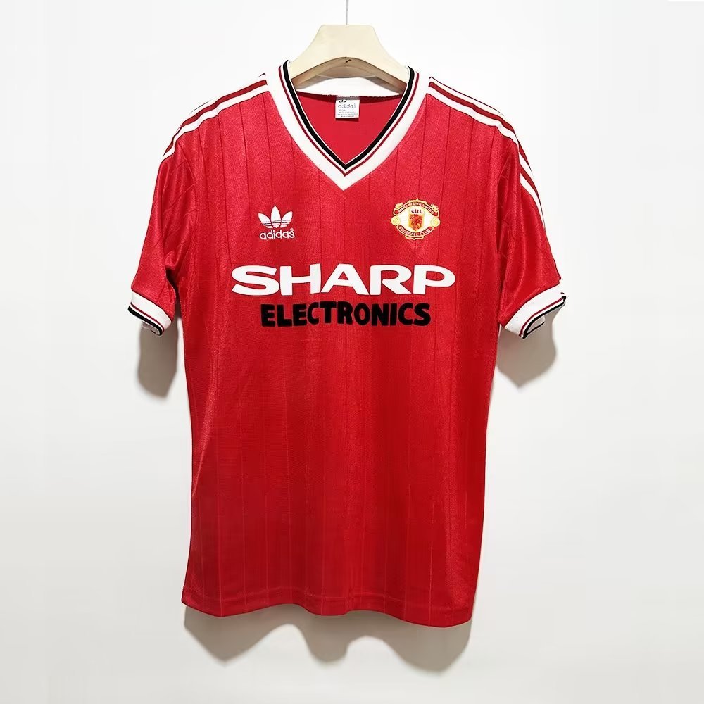 1982-83 M-anchester U-nited Home Soccer Jerseys Yupoo