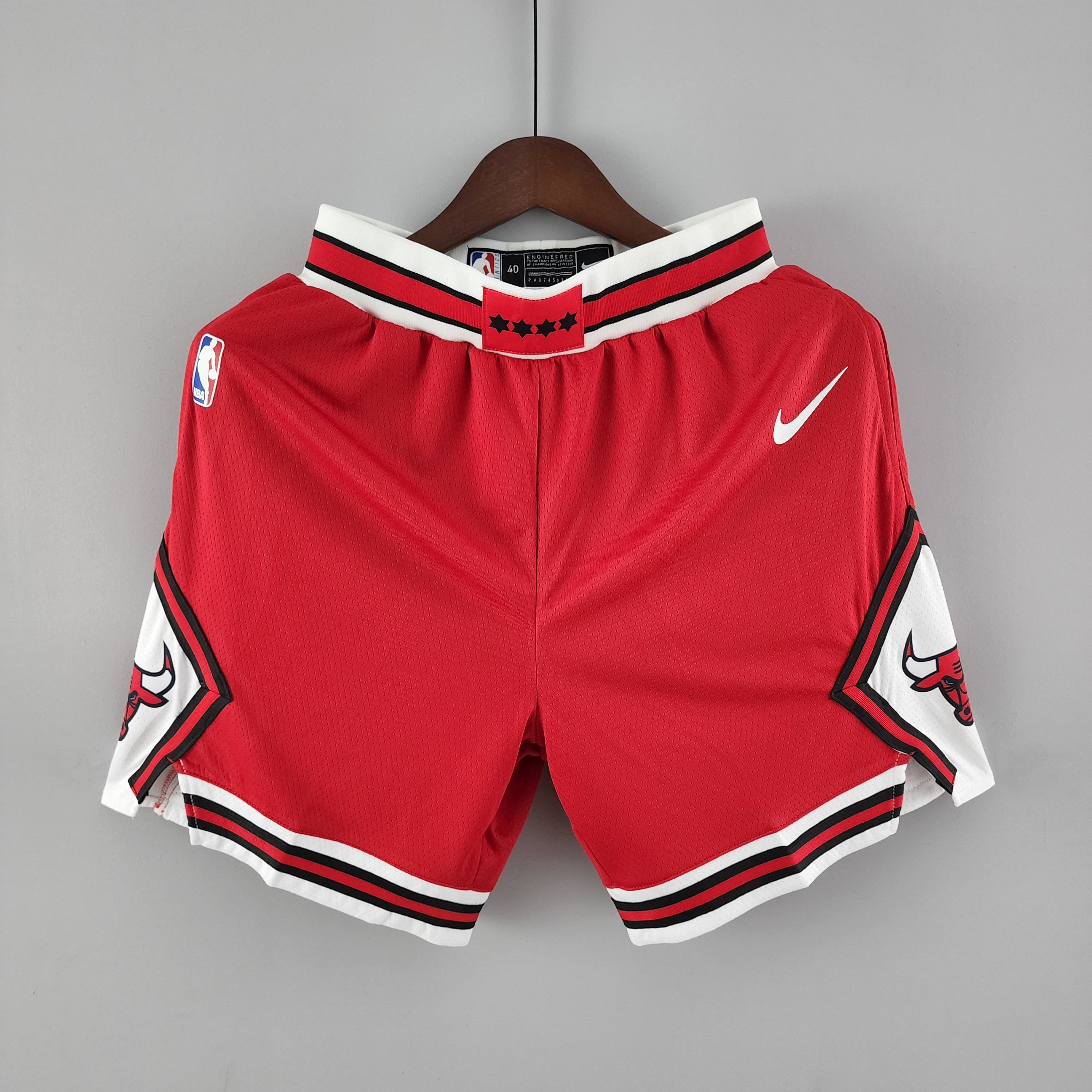 Chicago Bulls white NBA Shorts S-XXL