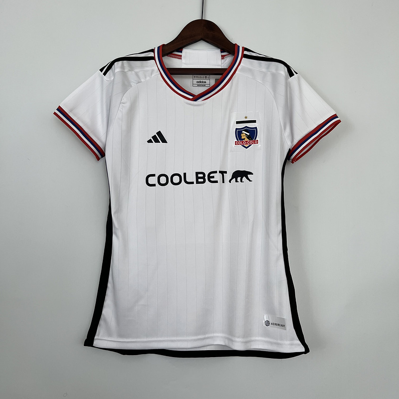 23-24 Colo Colo Home Woman Soccer Jerseys Yupoo