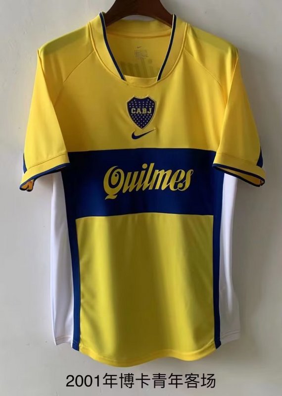 2001 Boca Home Retro Soccer Jerseys Yupoo