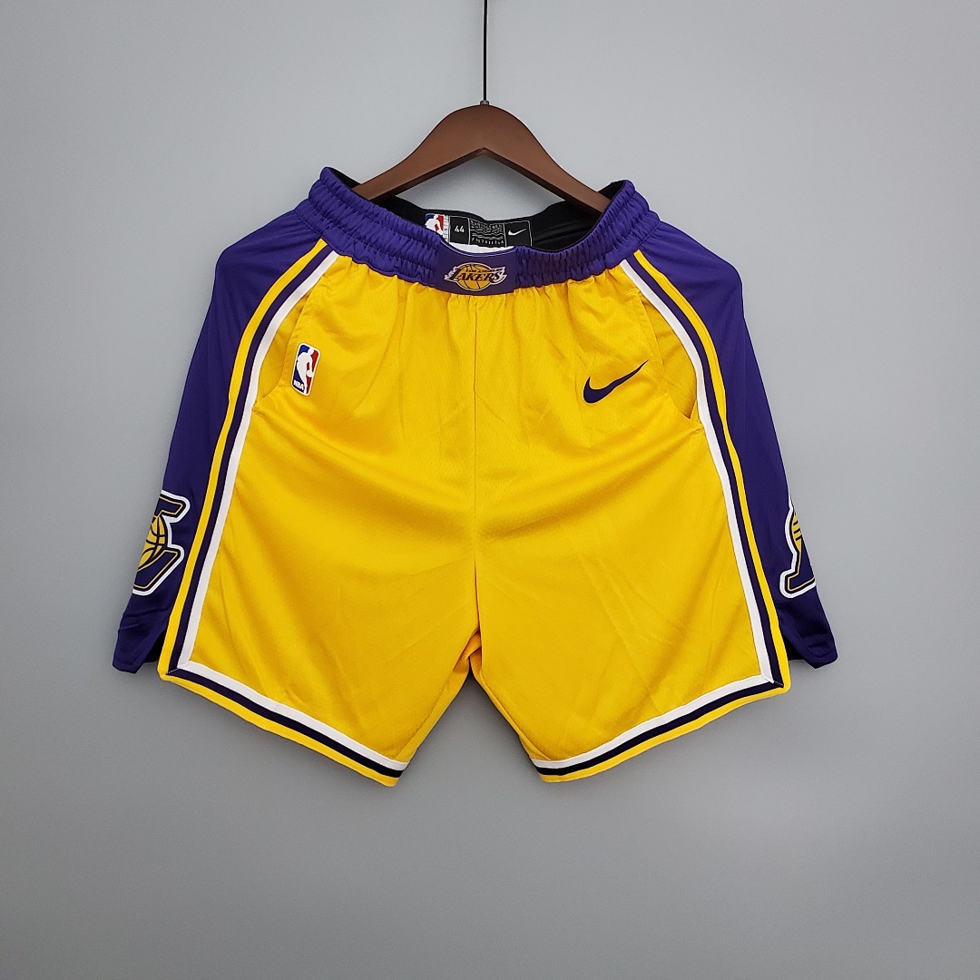 Lakers Yellow Shorts S-XXL