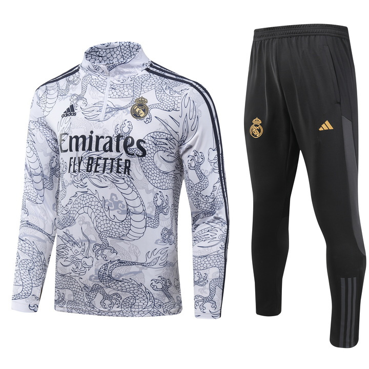 23-24 Real Madrid Long Sleeve Training Suit Yupoo