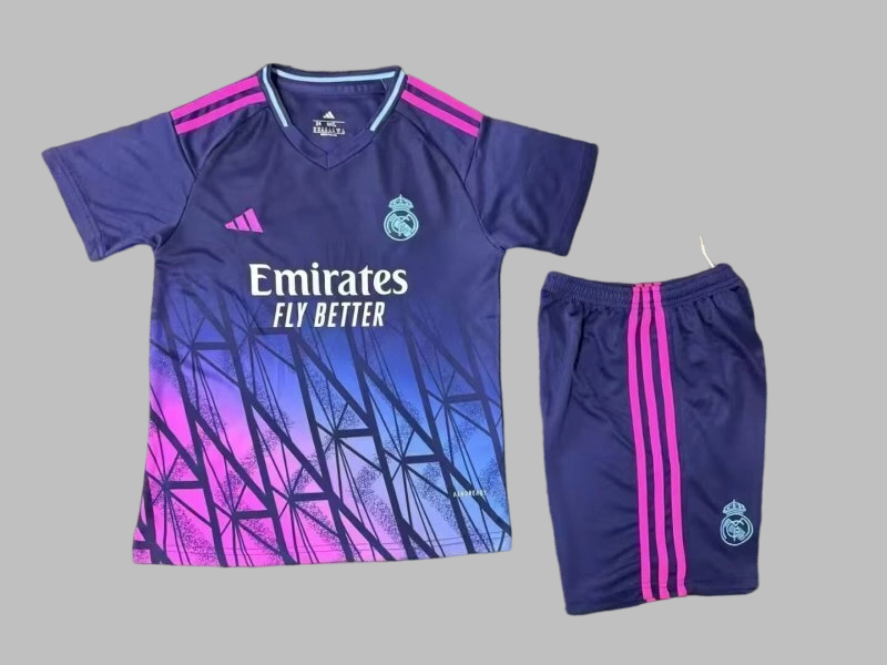 25-26 Real Madrid Special Kids Cheap Soccer Jerseys Yupoo