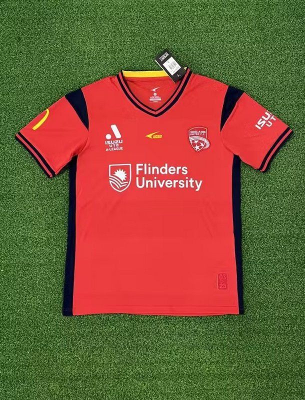 23-24 Adelaide United Home Soccer Jerseys Yupoo