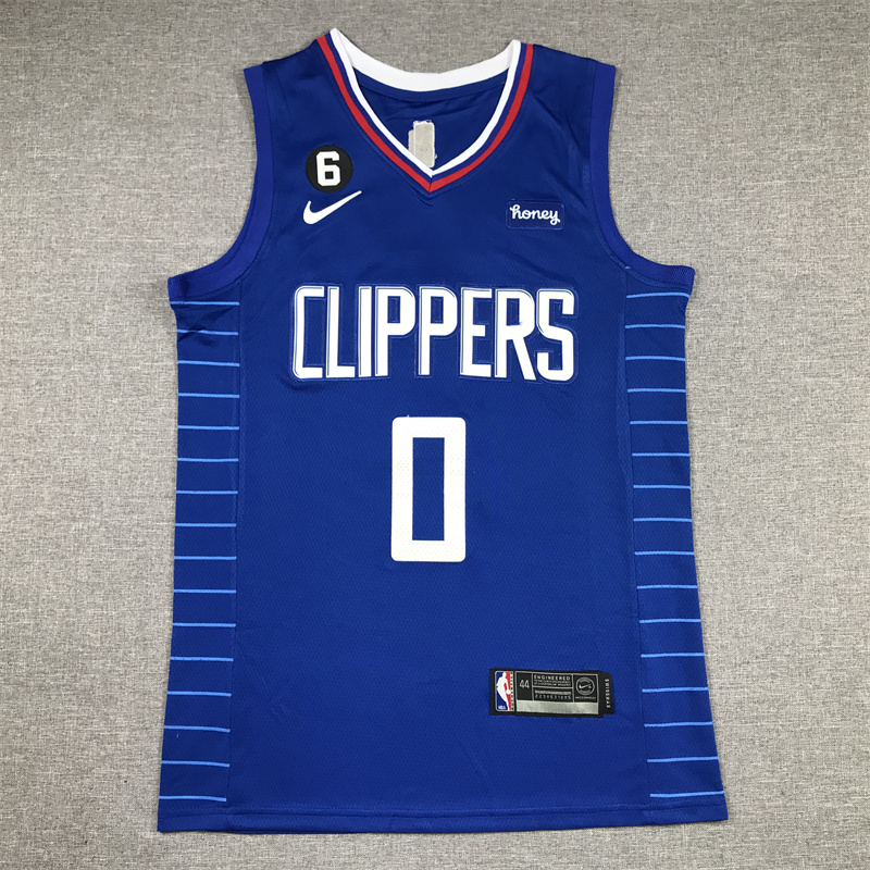 2023 Clippers #0 Embroidery
