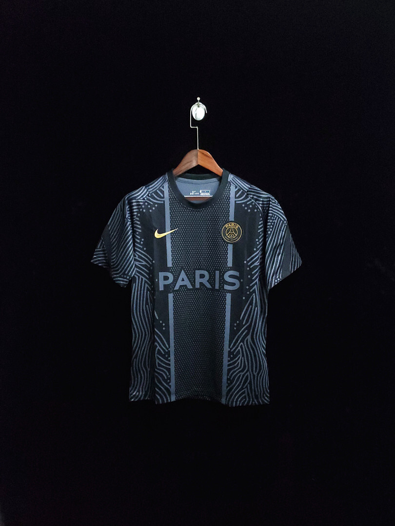 20-21 PSG black pre-match training suit S-2XL