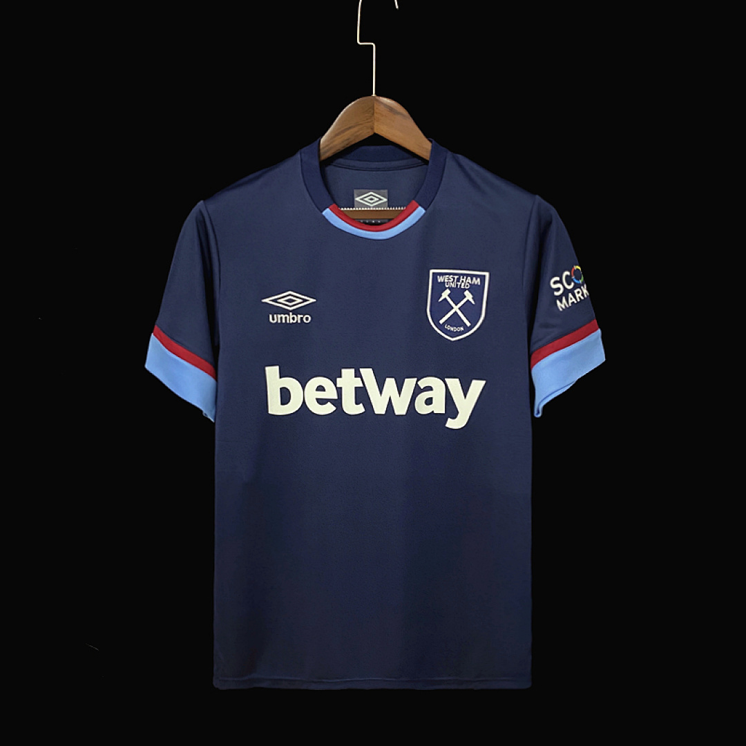 21-22 West Ham United Second: S-XXL