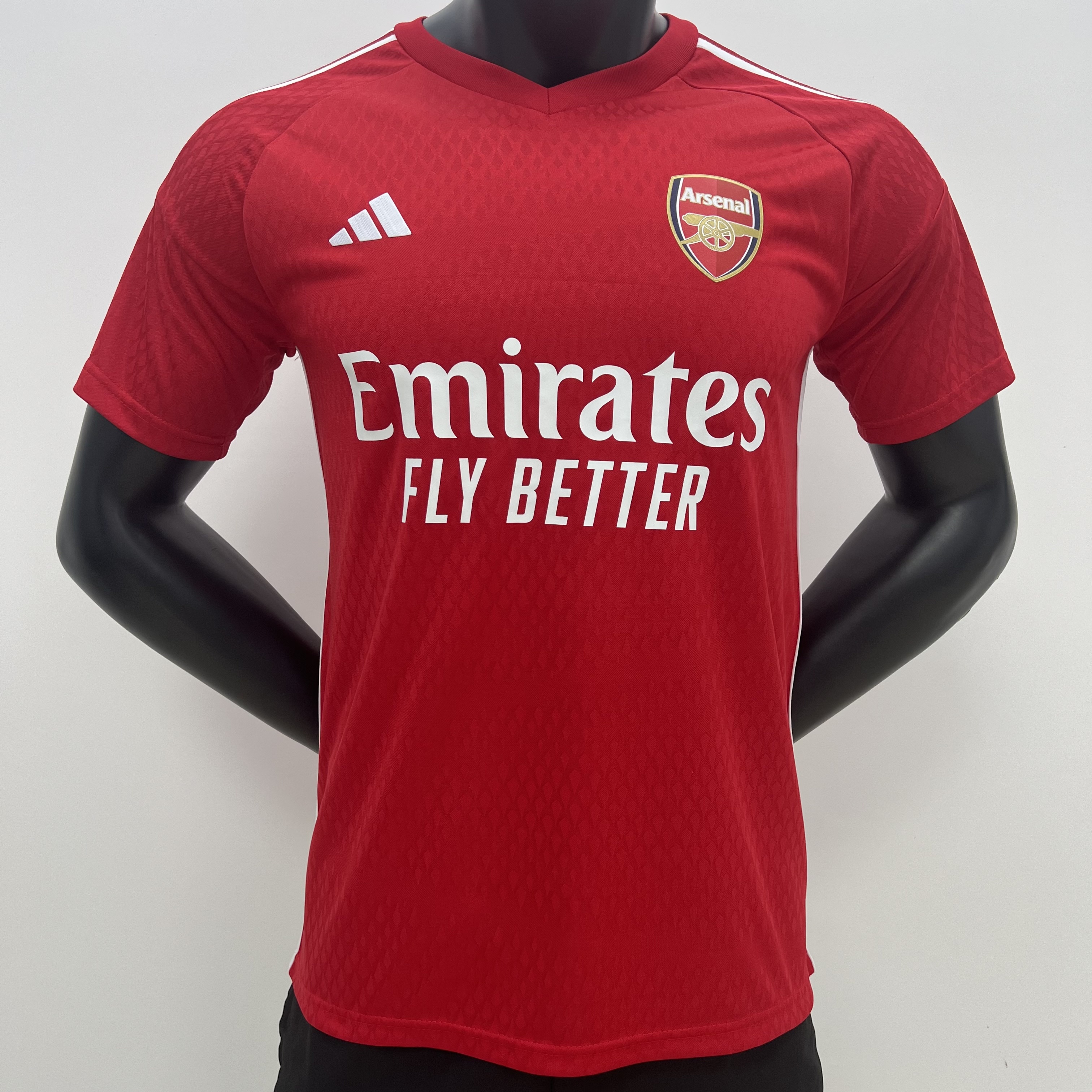 23-24 Arsenal Player Version Red Training Soccer Jerseys Yupoo