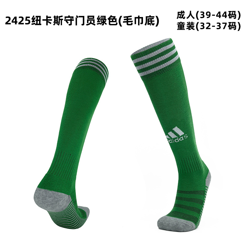 24-25 Newcastle United Goalkeeper Adult/Kids Socks Yupoo