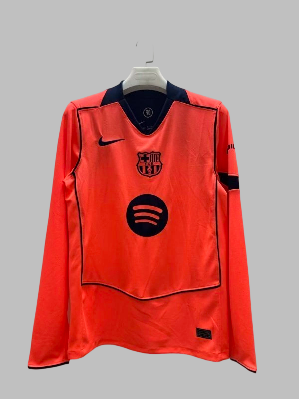 25-26 Barc Third Long Sleeve Cheap Soccer Jerseys Yupoo