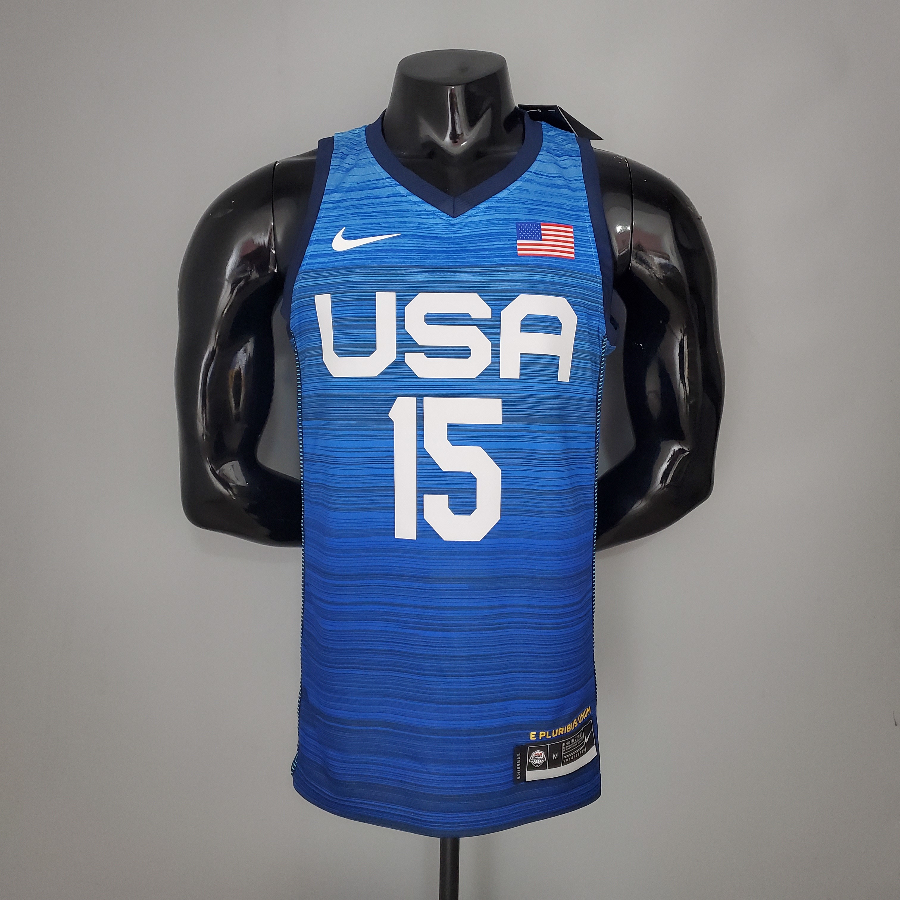 2021 Olympics BOOKER#15 USA Team USA Blue NBA Jersey S-XXL