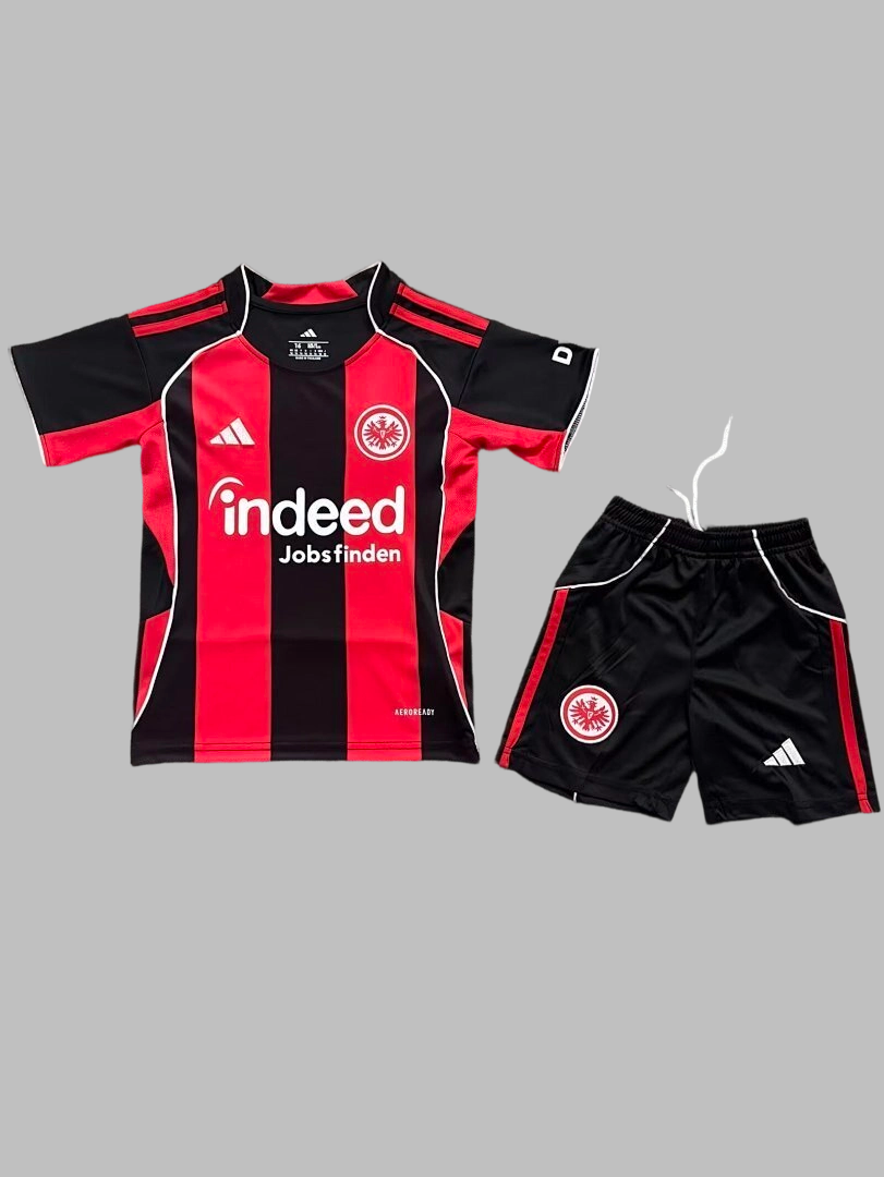25-26 Frankfurt Home Kids Cheap Soccer Jerseys Yupoo
