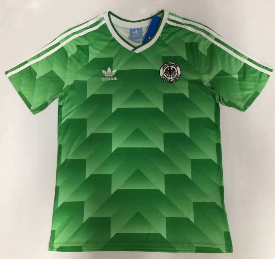 1988 Germany Away Retro Soccer Jerseys Yupoo